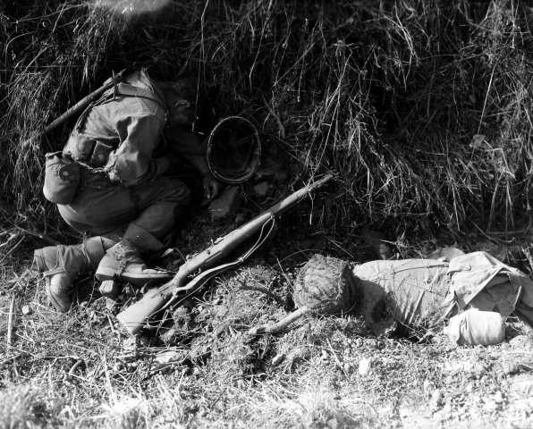 Deux soldats américains tués au carrefour de Fromentel